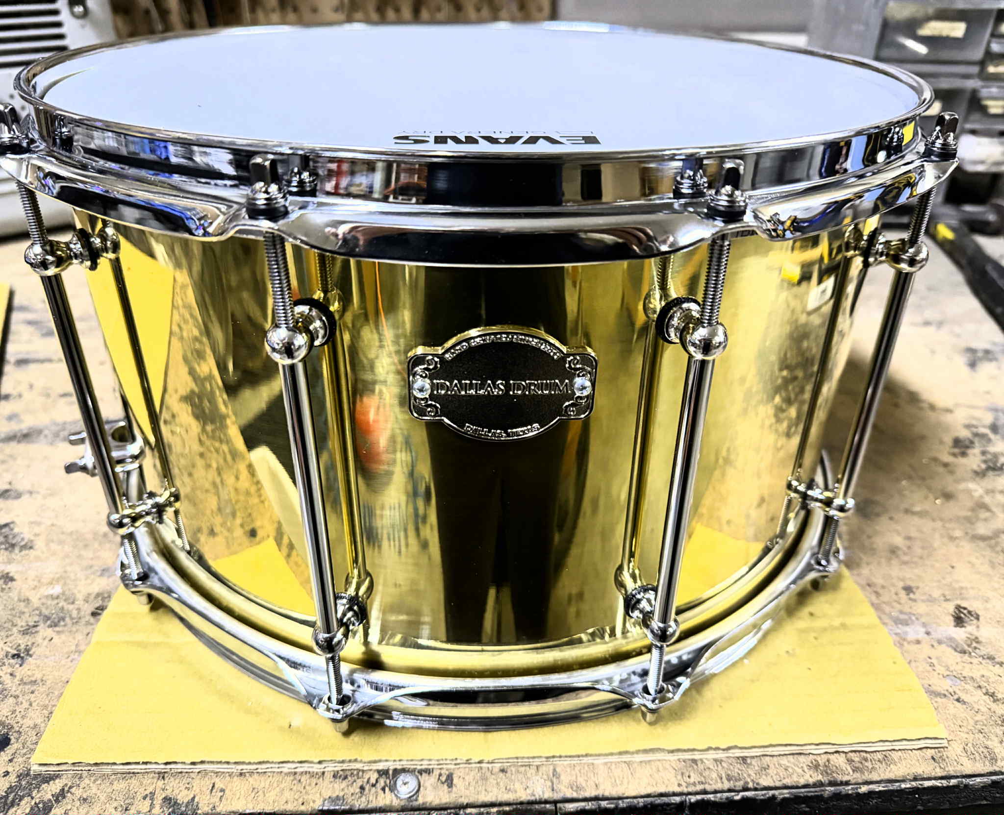 Polished Brass - 14x8 Snare Drum